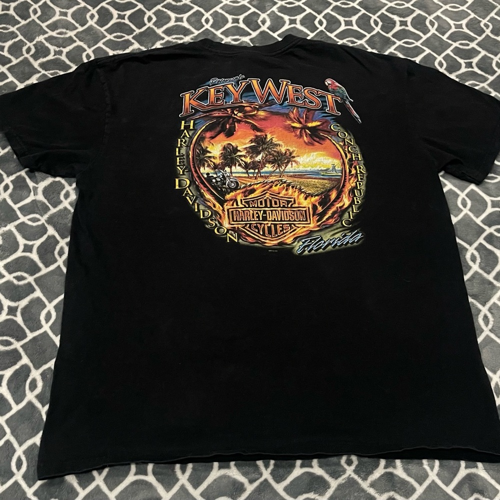 HARLEY DAVIDSON T-Shirt ! Key West Florida ! SIZE XL !